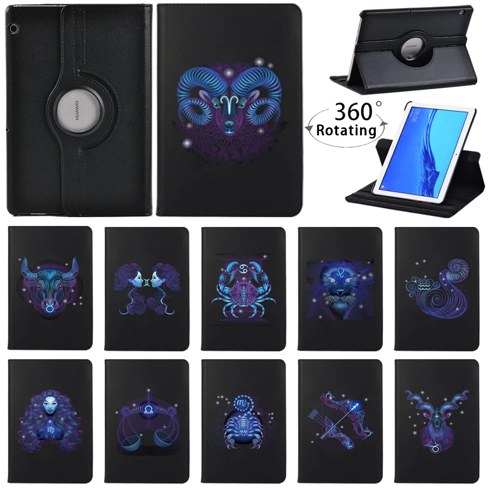 360 Degree Rotating Cover for Huawei MediaPad T3 10 9.6"/T5 10 10.1" PU Leather Stand Tablet Case + Stylus
360 Degree Rotating Cover for Huawei MediaPad T3 10 9.6"/T5 10 10.1" PU Leather Stand Tablet Case + Stylus