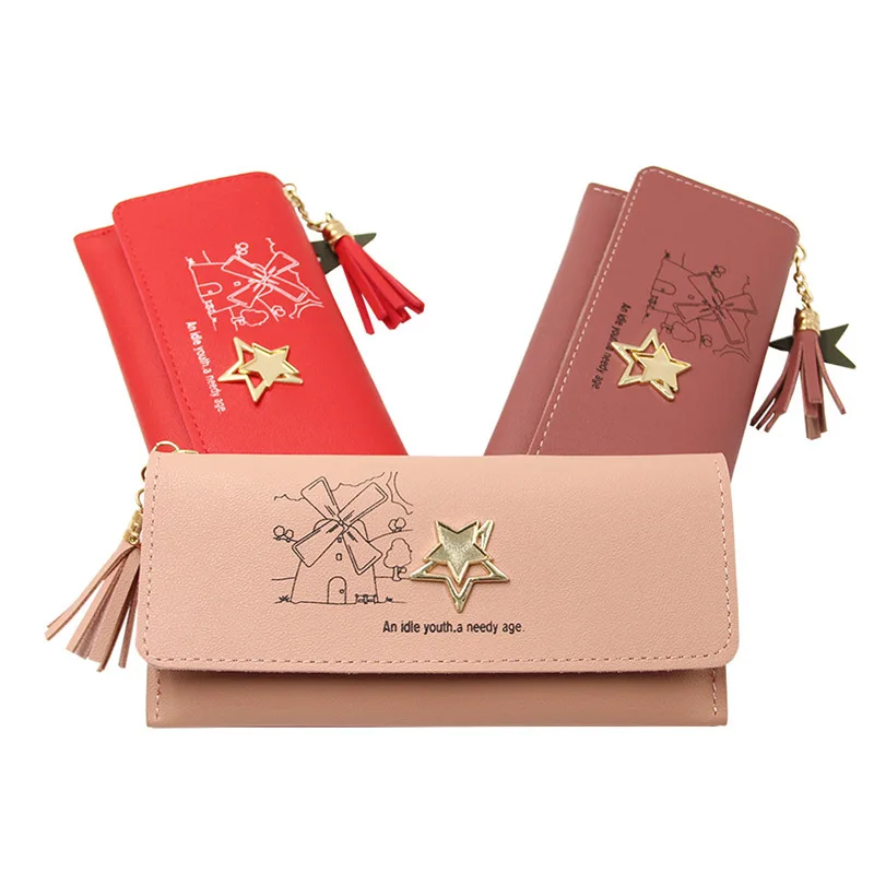 2019 Fashion New Women's Wallet Multi-Function Long Purses For Women Large-Capacity Versatile Clutch Bag's Wallet For Woman
2019 Fashion New Women's Wallet Multi-Function Long Purses For Women Large-Capacity Versatile Clutch Bag's Wallet For Woman