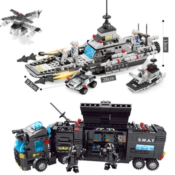 Aircraft Building Blocks Tank Blocks Airplane Warship Military Combat Command Vehicle Block Bricks Compatible with Model
Aircraft Building Blocks Tank Blocks Airplane Warship Military Combat Command Vehicle Block Bricks Compatible with Model