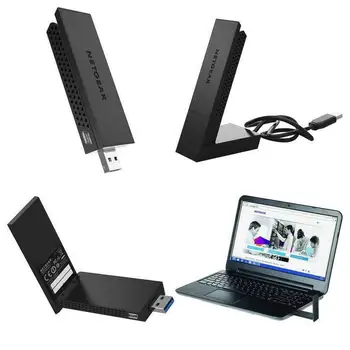 Wireless USB 3.0 Adapter 802.11 ac high gain Dual Band Receiver WIFI For NetGear Fit A6210 USB Dock H1X5
Wireless USB 3.0 Adapter 802.11 ac high gain Dual Band Receiver WIFI For NetGear Fit A6210 USB Dock H1X5