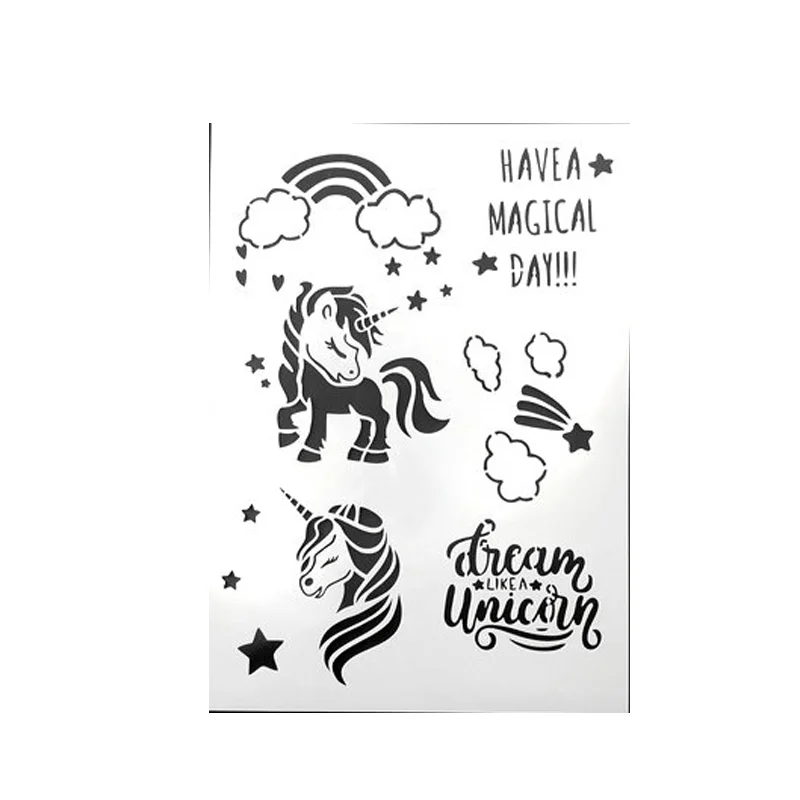 Puzzle Stencils Unicorn Painting Template DIY Scrapbooking Album Decorative Bullet Journal Stencils Drawing Template Reusable
Puzzle Stencils Unicorn Painting Template DIY Scrapbooking Album Decorative Bullet Journal Stencils Drawing Template Reusable