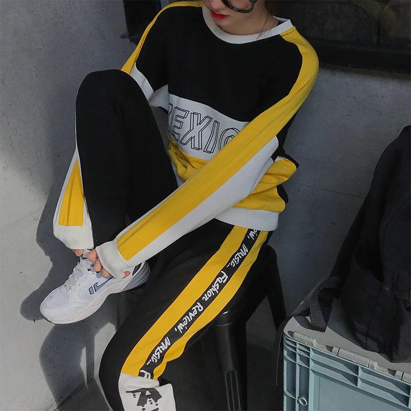 Tops + Pants Set Autumn & Winter Popular Brand Fashion Loose Harajuku Labuhan Angin Kong-Style Hip Hop Hoodie WOMEN'S Two-piece
Tops + Pants Set Autumn & Winter Popular Brand Fashion Loose Harajuku Labuhan Angin Kong-Style Hip Hop Hoodie WOMEN'S Two-piece