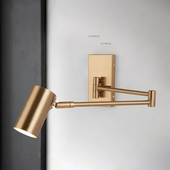 Nordic LED Wall Light Bedroom Bedside Lamp Black/Gold Creative Adjustable Wall Lamp Living Room Decoration Wall Sconces Lighting
Nordic LED Wall Light Bedroom Bedside Lamp Black/Gold Creative Adjustable Wall Lamp Living Room Decoration Wall Sconces Lighting