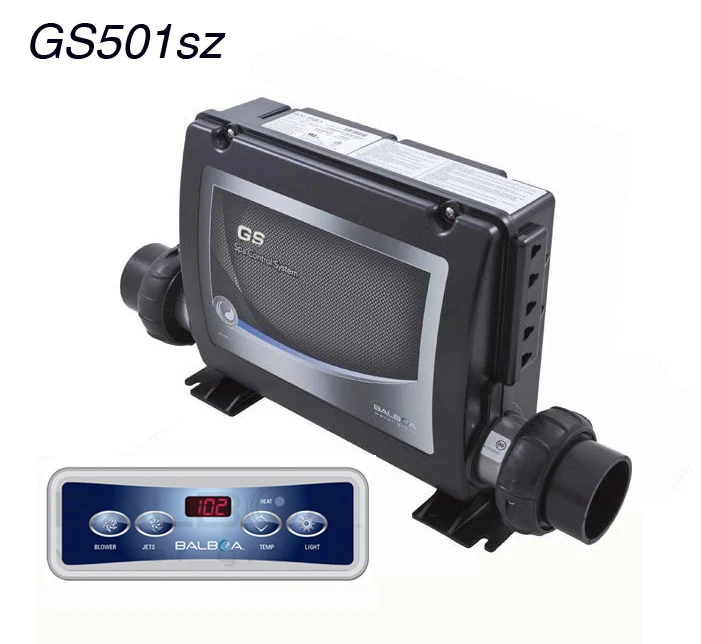 Balboa GS501SZ controller,balboa hot tub control pack control panel, controll box with VL403S topside keypad
Balboa GS501SZ controller,balboa hot tub control pack control panel, controll box with VL403S topside keypad