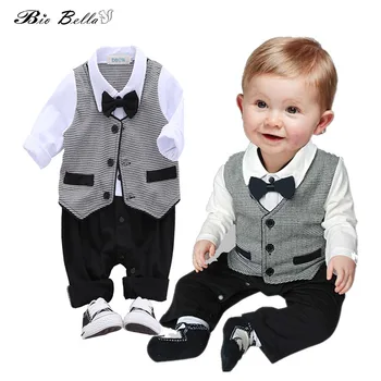 Newborn Baby Boy Spring Romper Gentleman Toddler 0-18 Months Boy Clothes Overalls Baptism Party New Year Baby Boy Clothes Outfit
Newborn Baby Boy Spring Romper Gentleman Toddler 0-18 Months Boy Clothes Overalls Baptism Party New Year Baby Boy Clothes Outfit