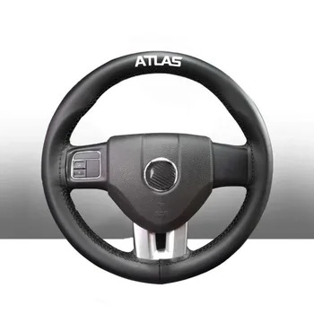 15 Inch Cowhide Braid with Needles Thread Genuine Leather Car Steering Wheel Cover Soft Anti Slip for Geely Atlas
15 Inch Cowhide Braid with Needles Thread Genuine Leather Car Steering Wheel Cover Soft Anti Slip for Geely Atlas