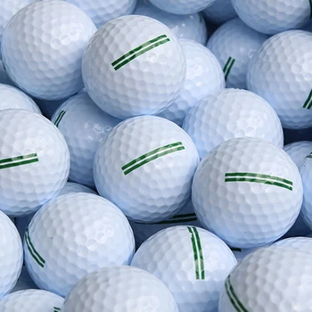 

5PCS Outdoor Sports Indoor Golf Practice Balls Set Double Layer Light Weight 44mm Standard Diameter