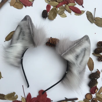 New Original Wolf Ear Hairhoop Hairband Headwear Hand Made KC Lolita Cosplay Game Costume Accessories Custom Made Earrings Gifs
New Original Wolf Ear Hairhoop Hairband Headwear Hand Made KC Lolita Cosplay Game Costume Accessories Custom Made Earrings Gifs