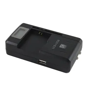 Universal Battery Charger LCD Indicator Screen For Cell Mobile Phone Battery USB Charger With US Plug Adapter
Universal Battery Charger LCD Indicator Screen For Cell Mobile Phone Battery USB Charger With US Plug Adapter