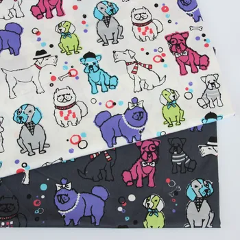 Colorfule Dog cotton fabric baby boy 100% Cotton fabric for DIY Sewing textile tecido tissue patchwork bedding quilting 
Colorfule Dog cotton fabric baby boy 100% Cotton fabric for DIY Sewing textile tecido tissue patchwork bedding quilting