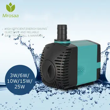 3/6/10/15/25W Filter Fish Pond Water Pump Tank Fountain Pompe Aquatic Pump Ultra-Quiet Submersible Aquarium Water Pump
3/6/10/15/25W Filter Fish Pond Water Pump Tank Fountain Pompe Aquatic Pump Ultra-Quiet Submersible Aquarium Water Pump