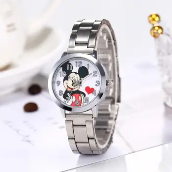20 New Classic Cartoon Children's Student Cute Mickey Mouse Men and Women Steel Belt Quartz Watch
20 New Classic Cartoon Children's Student Cute Mickey Mouse Men and Women Steel Belt Quartz Watch