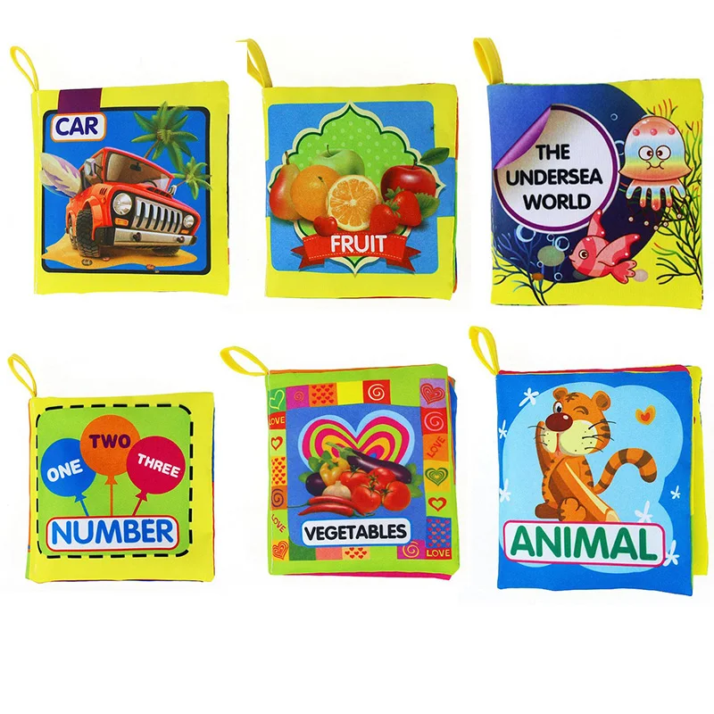 Baby Cartoon Animal Intelligence Development Education Learning Picture Cognize Cloth Book Quiet Book For Kid Libros Infantiles
Baby Cartoon Animal Intelligence Development Education Learning Picture Cognize Cloth Book Quiet Book For Kid Libros Infantiles