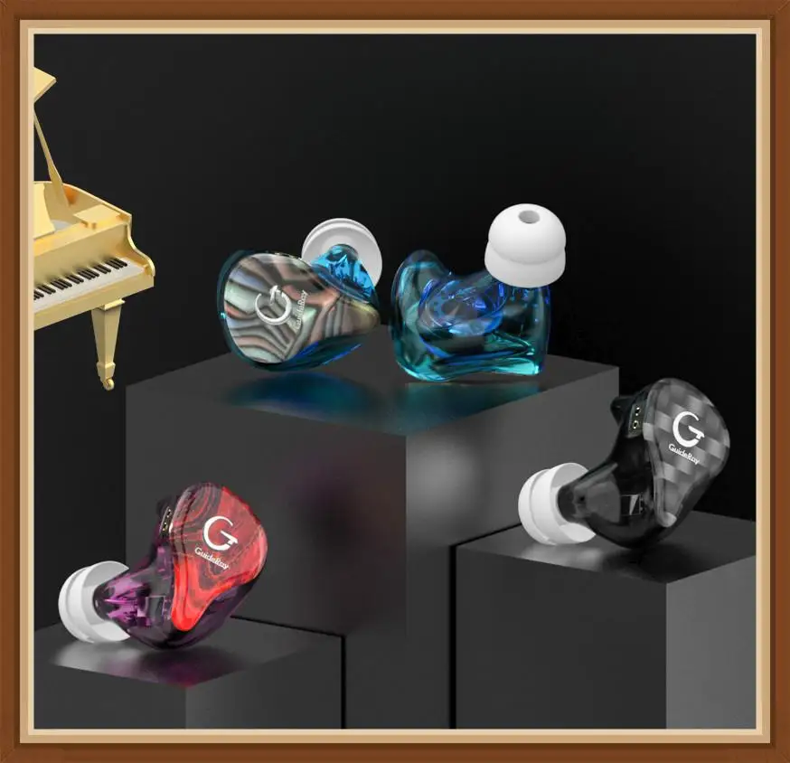 GuideRay GR-i Series DD+BA Hybrid HiFi In-Ear Earphones with 0.78mm Cable GR-i18 /GR-i58/GR-i68 Hi-Res Earphone Earbuds
GuideRay GR-i Series DD+BA Hybrid HiFi In-Ear Earphones with 0.78mm Cable GR-i18 /GR-i58/GR-i68 Hi-Res Earphone Earbuds