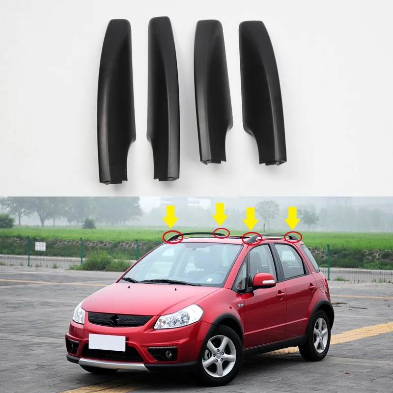 For Suzuki SX4 Hatchback, Baleno, Fiat Sedici 2007-2012 Black Roof Rack Bar Rail End Replacement Cover Shell Cap
For Suzuki SX4 Hatchback, Baleno, Fiat Sedici 2007-2012 Black Roof Rack Bar Rail End Replacement Cover Shell Cap