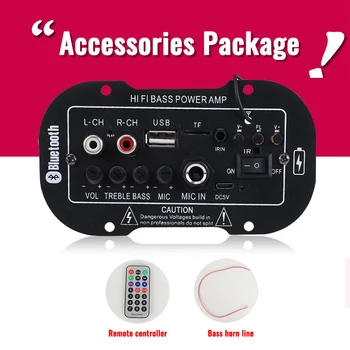 DC12V 24V Micro USB FM AUX 3.5MM TF Radio MP3 Decoder Audio Board For USB TF Remote Control Car Music Player Speaker Fascias
DC12V 24V Micro USB FM AUX 3.5MM TF Radio MP3 Decoder Audio Board For USB TF Remote Control Car Music Player Speaker Fascias