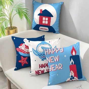 Christmas Decoration Pattern Home Sofa Bedding Throw Pillow Case Home Decor Pillow Covers Winter Cushion Cover Pillowcase 45x45
Christmas Decoration Pattern Home Sofa Bedding Throw Pillow Case Home Decor Pillow Covers Winter Cushion Cover Pillowcase 45x45