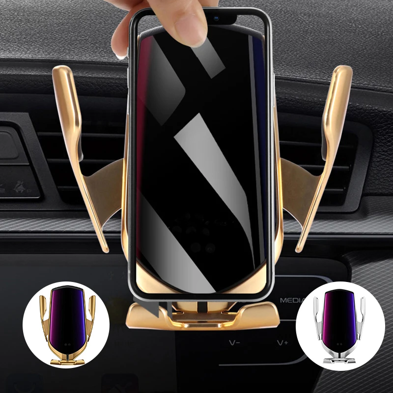 Car Wireless Charger Infrared Induction Wireless Charger Car Phone Holder Hot Mount Clamping IR Intelligent Wireless Phone
Car Wireless Charger Infrared Induction Wireless Charger Car Phone Holder Hot Mount Clamping IR Intelligent Wireless Phone