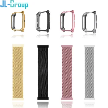 Watch Strap For Amazfit Bip With Case Xiaomi 20mm Metal Bracelet Watchband Wristband Protector Smart Wrist Band Accessories
Watch Strap For Amazfit Bip With Case Xiaomi 20mm Metal Bracelet Watchband Wristband Protector Smart Wrist Band Accessories