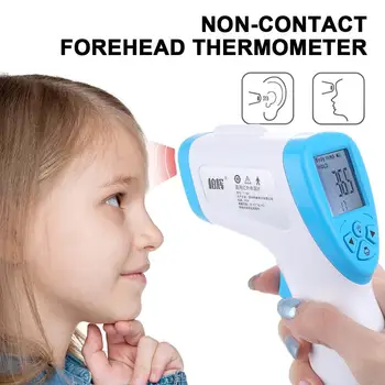 Forehead Thermometer Black Red ABS Body Temperature Contactless Health Laser Measurement Thermometer Infrared Thermometer
Forehead Thermometer Black Red ABS Body Temperature Contactless Health Laser Measurement Thermometer Infrared Thermometer