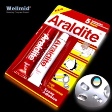 Araldite 2×15ml Fast AB Glue Bonding Metal Wood Ceramics Repair Furniture Jewelr 5 Minutes Rapid High Performance Epoxy Adhesive
Araldite 2×15ml Fast AB Glue Bonding Metal Wood Ceramics Repair Furniture Jewelr 5 Minutes Rapid High Performance Epoxy Adhesive