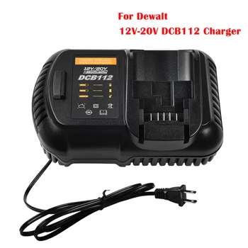 12V/20V DCB112 Battery Charger DCB115 for Dewalt MAX Battery DCB201 DCB207 DCB200 DCB204 DCB203 DCB120 DCB101 DCB107 DCB105 Z50
12V/20V DCB112 Battery Charger DCB115 for Dewalt MAX Battery DCB201 DCB207 DCB200 DCB204 DCB203 DCB120 DCB101 DCB107 DCB105 Z50
