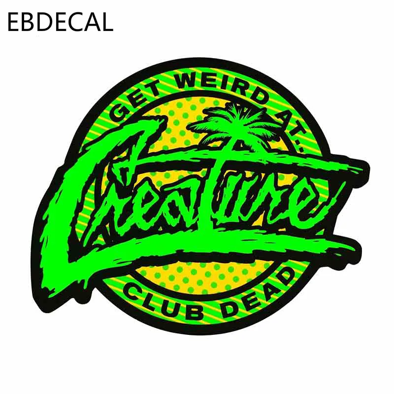 Ebdeckle CREATURE Club машина бампер окно настенные переводные наклейки для чемодана DIY