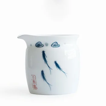 Ceramic Whiteware Pitcher Tea Pitcher Kung Fu Tea Ceremony Heat-Resistant Tea Pot Were Cup Chahai Brew Tea Tea Accessories
Ceramic Whiteware Pitcher Tea Pitcher Kung Fu Tea Ceremony Heat-Resistant Tea Pot Were Cup Chahai Brew Tea Tea Accessories