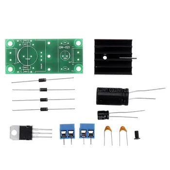 Rectifier Filter Powered PCB Board Kit Single Powered Rectifier Filter Board Circuit Board 15V Full Set of Parts
Rectifier Filter Powered PCB Board Kit Single Powered Rectifier Filter Board Circuit Board 15V Full Set of Parts