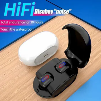 TWS Wireless Bluetooth 5.0 Earphone Touch Control IPX5 Sports Waterproof Earphone with Charging Box For iphone and Androd phone
TWS Wireless Bluetooth 5.0 Earphone Touch Control IPX5 Sports Waterproof Earphone with Charging Box For iphone and Androd phone