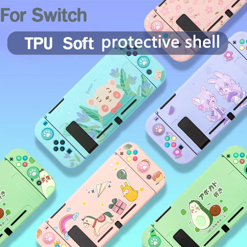 High Quality Protective Case For Nintendo Switch Soft TPU Shell Cover Case for Nintendo Switch Colorful Cover
High Quality Protective Case For Nintendo Switch Soft TPU Shell Cover Case for Nintendo Switch Colorful Cover
