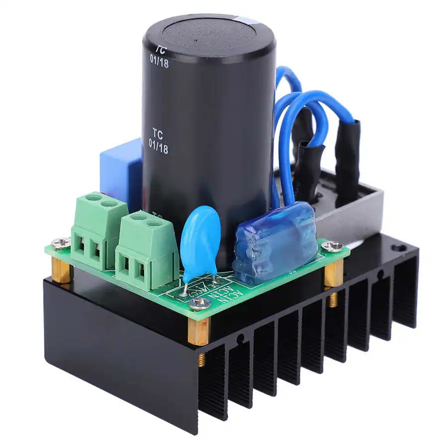Rectifier Module Board 470UFCapacitor Input 0-220VAC Output 0-311VDC Multiple Protection 220V Capacitor Rectifier Board
Rectifier Module Board 470UFCapacitor Input 0-220VAC Output 0-311VDC Multiple Protection 220V Capacitor Rectifier Board
