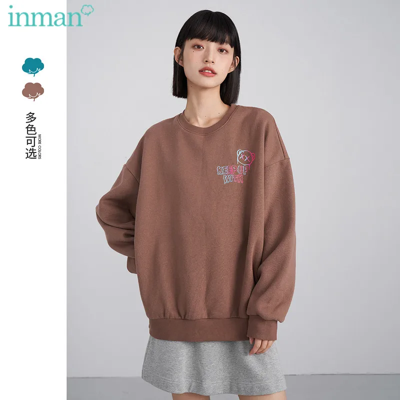 INMAN Women's Sweatshirt Spring Autumn Casual Loose Round Collar Woman Clothes Fun Printing Long Sleeve Pullover Tops
INMAN Women's Sweatshirt Spring Autumn Casual Loose Round Collar Woman Clothes Fun Printing Long Sleeve Pullover Tops