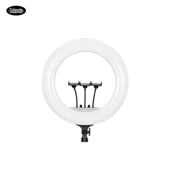 SIDANDE 18 Inch Ring Fill Light LED Selfie Light Video Light Mobile Phone Light Photography Vlog Live Studio Light With Tripod
SIDANDE 18 Inch Ring Fill Light LED Selfie Light Video Light Mobile Phone Light Photography Vlog Live Studio Light With Tripod