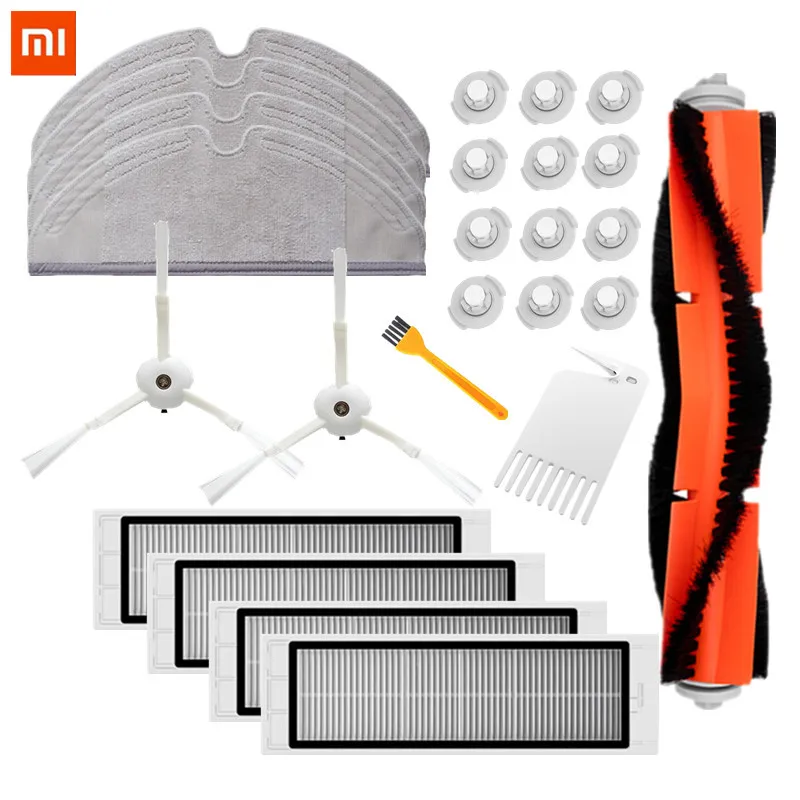 25PCS Mi Roborock Vacuum Cleaner Accessory Replacement for Mi Robot Roborock Vacuum Cleaner Parts Kit
25PCS Mi Roborock Vacuum Cleaner Accessory Replacement for Mi Robot Roborock Vacuum Cleaner Parts Kit