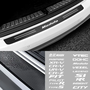 Car Tail Trunk Carbon Fiber Decoration Bumper Protection Stickers for Mugen Honda Civic Accord CRV HRV Jazz City civic typer
Car Tail Trunk Carbon Fiber Decoration Bumper Protection Stickers for Mugen Honda Civic Accord CRV HRV Jazz City civic typer