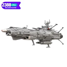 New for 2021 Moc Anime Space Battleship Andromedaed 2199 Japanese Classic Animation Spaceship Building Blocks Toys Kids Gifts
New for 2021 Moc Anime Space Battleship Andromedaed 2199 Japanese Classic Animation Spaceship Building Blocks Toys Kids Gifts