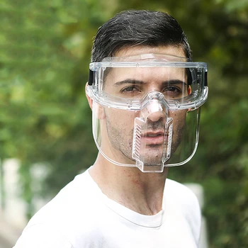 Full-Face Safety Mask PC Lens Detachable Welding Polishing Dust-Proof Transparent Protect Mask Splash-Proof Chemical Kitchen
Full-Face Safety Mask PC Lens Detachable Welding Polishing Dust-Proof Transparent Protect Mask Splash-Proof Chemical Kitchen