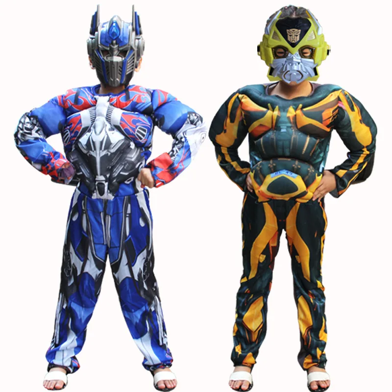 Halloween Clothing Parent And Child Cosplay Anime Clothing Transformers Optimus Prime Bumblebee Clothing Performance Wear
Halloween Clothing Parent And Child Cosplay Anime Clothing Transformers Optimus Prime Bumblebee Clothing Performance Wear
