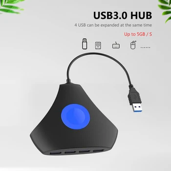 5Gbps 4 Port USB 3.0 HUB Splitters Expander Households High Speed Multi USB Computer Safety Parts for PC Computer
5Gbps 4 Port USB 3.0 HUB Splitters Expander Households High Speed Multi USB Computer Safety Parts for PC Computer