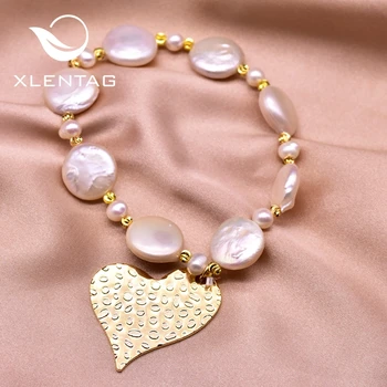 XlentAg Natural Round Baroque Pearl Couple Bracelet Girl Friendship Wedding Love Gift For Women Bohemian Fashion Jewlery GB0197A
XlentAg Natural Round Baroque Pearl Couple Bracelet Girl Friendship Wedding Love Gift For Women Bohemian Fashion Jewlery GB0197A