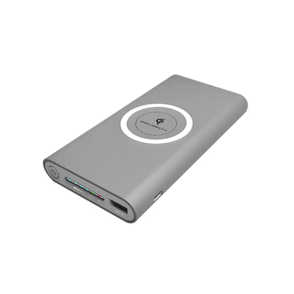 Qi Power Bank Wireless Mobile Phone Charger Wireless External Battery Type C Electricity Display Light Backup Power Supply
Qi Power Bank Wireless Mobile Phone Charger Wireless External Battery Type C Electricity Display Light Backup Power Supply