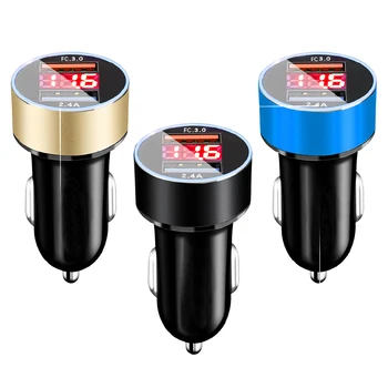 Car Charger USB Car Fast Charger Adapter Double Quick Charge Fast Charging Auto Charger 2-Port For Car 12V 24V
Car Charger USB Car Fast Charger Adapter Double Quick Charge Fast Charging Auto Charger 2-Port For Car 12V 24V