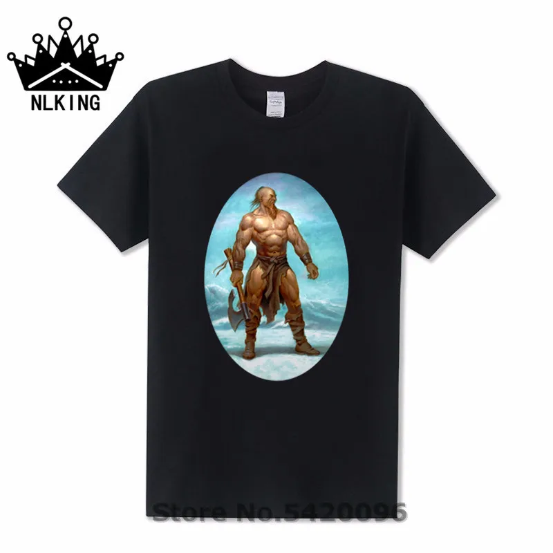 Рагнар из викингов Пламенные брови Мужская футболка ТВ шоу Lothbrok King Norse Warrior с