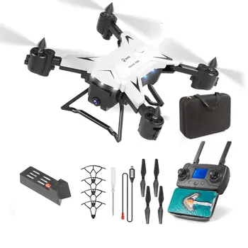 Drone GPS KY601g HD 5G WiFi Drone RC FPV 4-Axis GPS Aerial Toy Foldable Aircraft Geature Photo Video RC Airplane+1800mAh battery 
Drone GPS KY601g HD 5G WiFi Drone RC FPV 4-Axis GPS Aerial Toy Foldable Aircraft Geature Photo Video RC Airplane+1800mAh battery