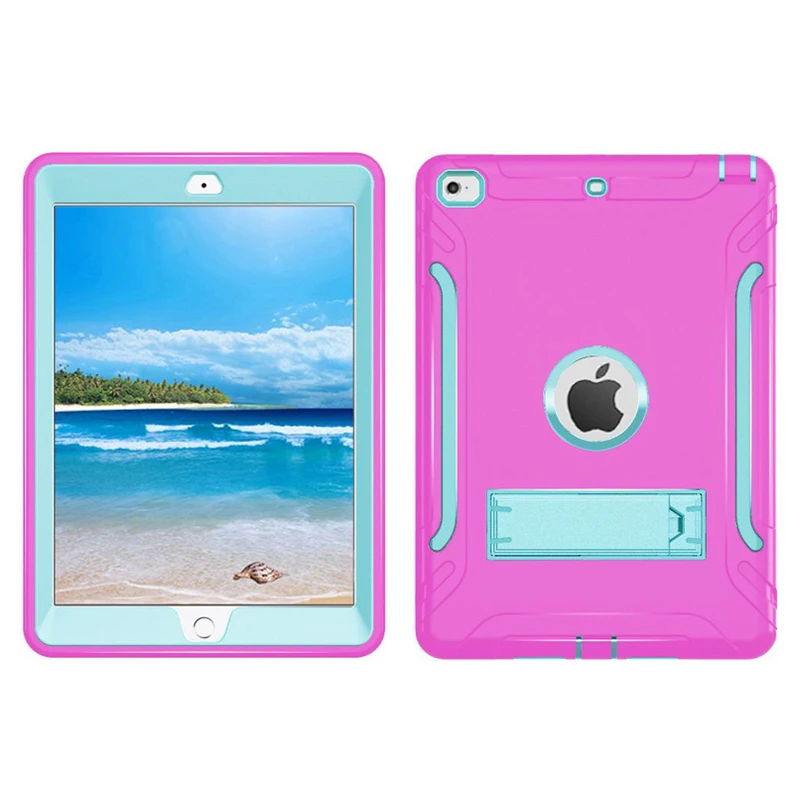 Case For iPad 9.7 inch 2018 2017 Shockproof Heavy Duty Protective Shell with Kickstand Silicone Rugged Cover A1893 A1822 QTZ02
Case For iPad 9.7 inch 2018 2017 Shockproof Heavy Duty Protective Shell with Kickstand Silicone Rugged Cover A1893 A1822 QTZ02