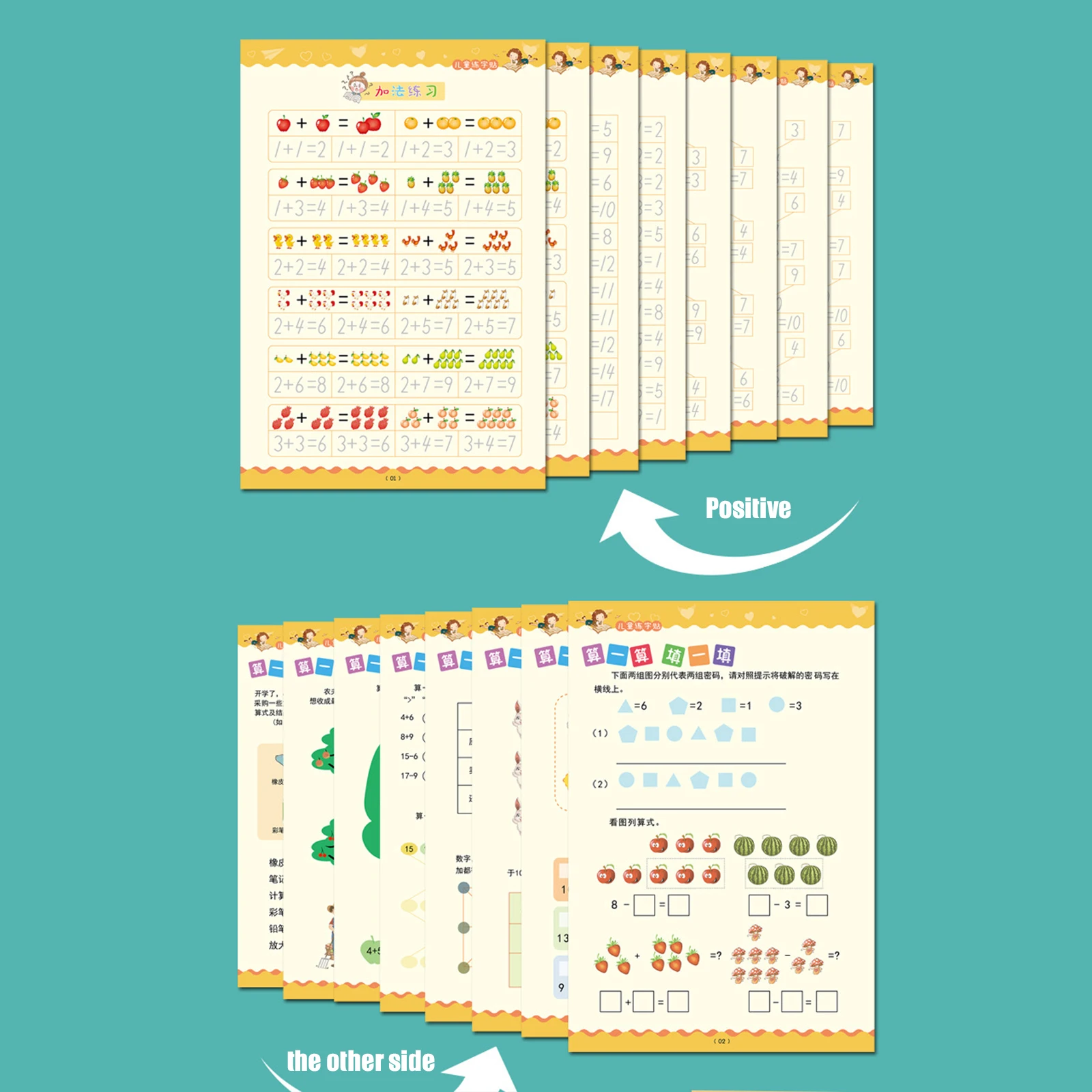 Magic Writing Children's Kindergarten Grooves Before School Handwriting Reusable Alphabet Number Drawing Mathematics KQS
Magic Writing Children's Kindergarten Grooves Before School Handwriting Reusable Alphabet Number Drawing Mathematics KQS