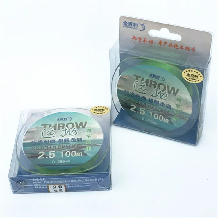 Kimberly Far Throw 100 M Fishing Line Wear-Resistant Line Long Shot Line Casting Rods Line for Special Usage
Kimberly Far Throw 100 M Fishing Line Wear-Resistant Line Long Shot Line Casting Rods Line for Special Usage