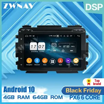2din PX6 Car multimedia Player For Honda HRV Vezel 2015 2016 2017 Android 10.0 touch screen car Audio radio stereo GPS Head unit
2din PX6 Car multimedia Player For Honda HRV Vezel 2015 2016 2017 Android 10.0 touch screen car Audio radio stereo GPS Head unit