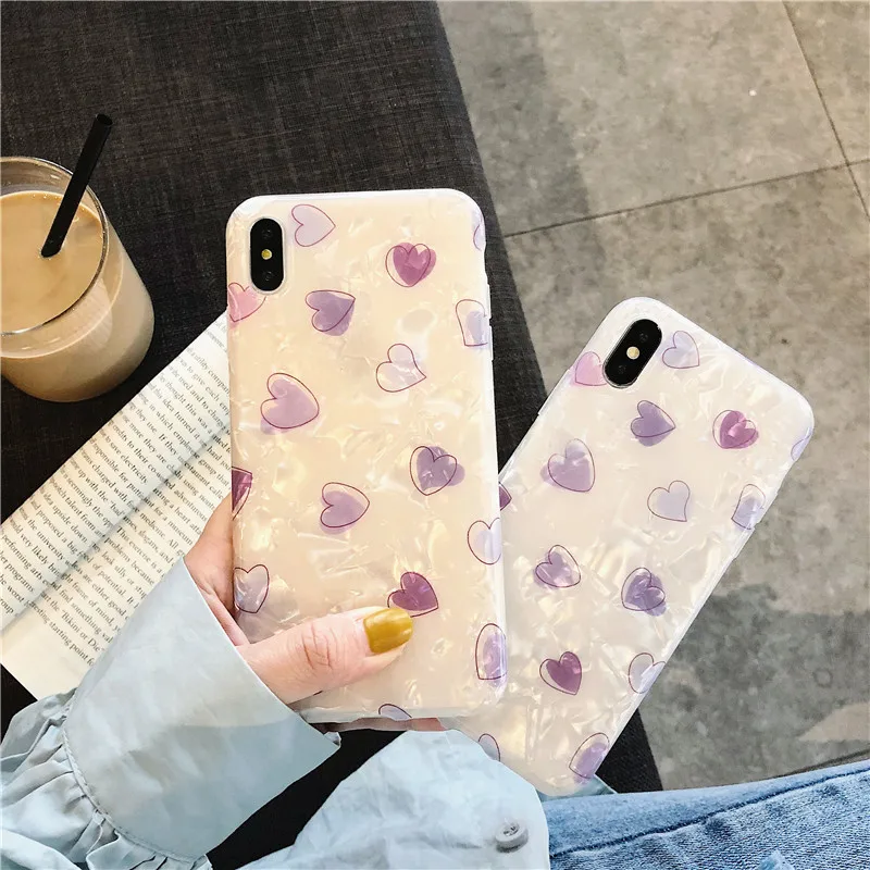 Fashion Shell Pattern Love Design Soft Silicone Shockproof Fitted Apple Phone Cover Case For Iphone 6 6S 7 8 Plus X XS XR XSMAX
Fashion Shell Pattern Love Design Soft Silicone Shockproof Fitted Apple Phone Cover Case For Iphone 6 6S 7 8 Plus X XS XR XSMAX